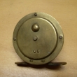 ROUSEK  mosazn� ,   pr. 62 mm, s �ehta�kou, vyv�en� kli�ka ,signovan� Rousek �.S.R