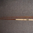 Anglick� t�k� t��d�ln� greenheartov� prut 540 cm pro lov �tik a losos�,vyrobeno cca 1910.Po celkov�m zrestaurov�n�  pln� chytateln�.