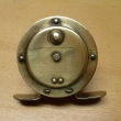ROUSEK mosazn�,   pr. 52 mm, s �ehta�kou, vyv�en� kli�ka ,signovan� ROUSEK �.S.R
